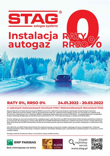 STAG Instalacja na Raty